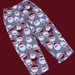 🎅🏽 Carters Childrens Christmas Santa Claus Pajama Pants . Size 7. Unisex.